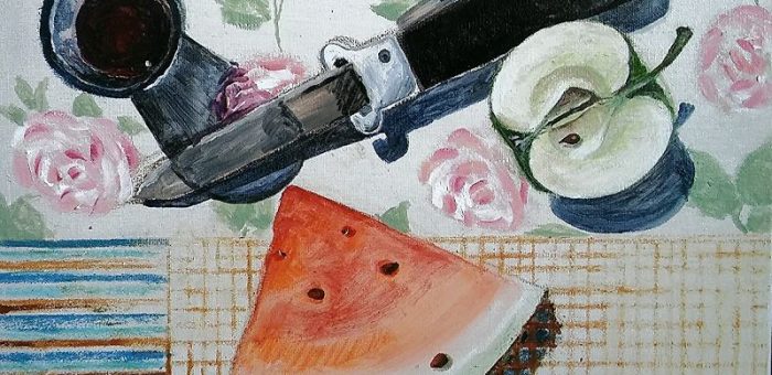 „Natiurmortas su peiliu”